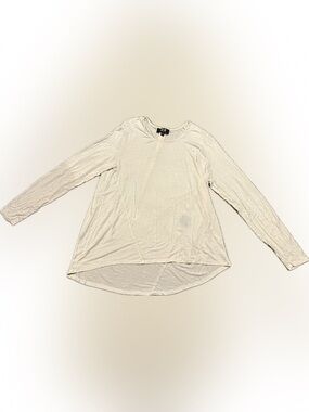 Nene Leakes Medium Long Sleeve Cream Color Blouse